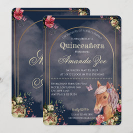 Quinceañera/Sweet 16 Convite para design de Cavalo