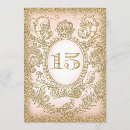 Quinceañera Uma Vez No Tempo A Princesa Convite 2