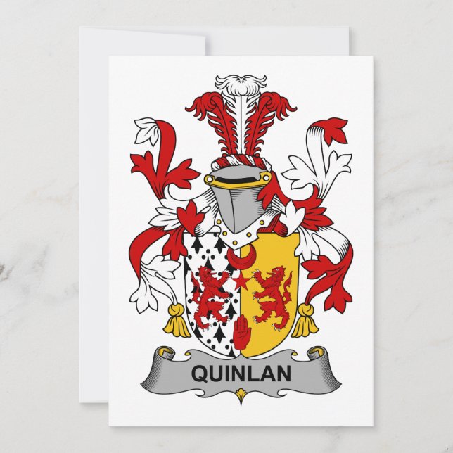 Quinlan Family Crest (Frente)