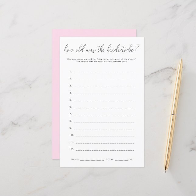 Quinn Quantos Anos Tinha O Jogo De Noiva? (Frente/Verso In Situ)