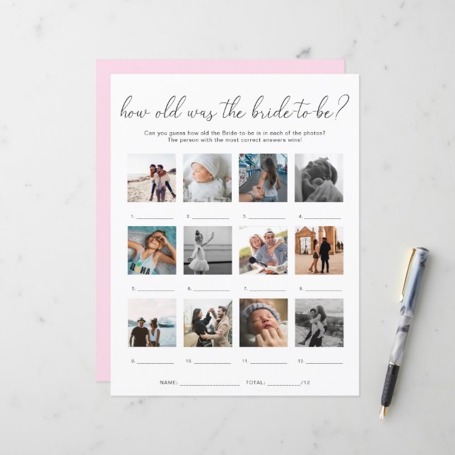 Quinn Quantos Anos Tinha O Jogo Fotográfico De Jog (Frente/Verso In Situ)