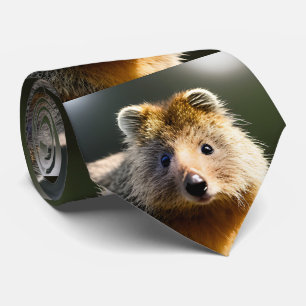 Quintin The Ginger Quokka, Gravata De Pescoço