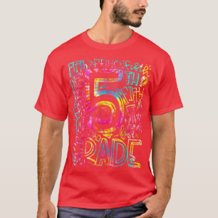 Quinto 5 de volta à escola 2021 T-Shirt