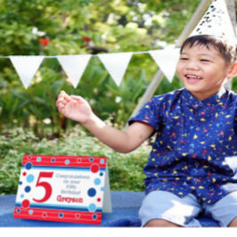 Quinto Cartão Personalizado de Aniversário!