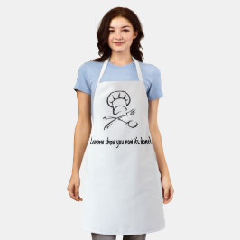 Quirky Unisex Chef Apron