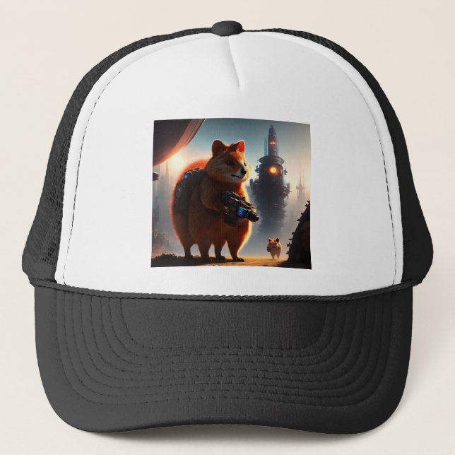 Quokka Eles Me Chamam de Senhor, Boné de Caminhone (Frente)