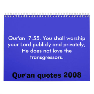 Qur'an cita o calendário