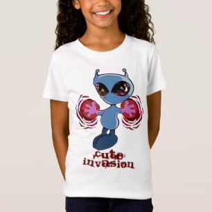 Qwiby: Bela Camiseta Toddler da Invasão