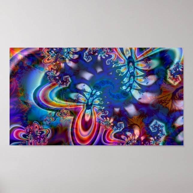 R5K4 Fractal Art Poster (Frente)