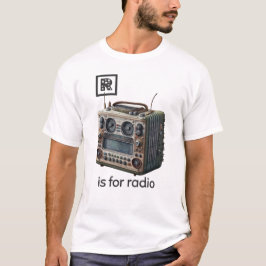 R é para Radio T-Shirt