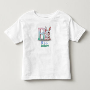 R é para Riley - Camiseta Personalizada para Crian