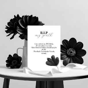 R.I.P. Meu Convite para aniversário de 30 anos da 