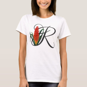 R inicial, T-Shirt Red Hot Poker