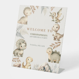 Raaring Boho Dinossaur Theme Aniversário