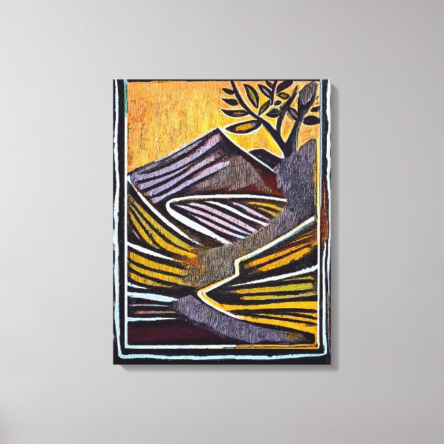 Rabaul - Impressão de Tela Esticada (Frente)