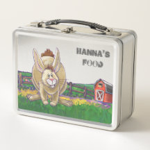 Rabbit Guardando Lunchbox