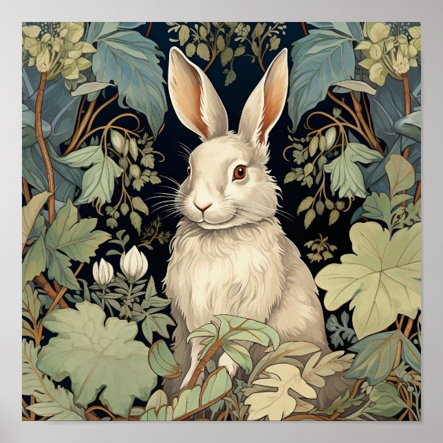 Rabbit Wall Art Willife Poster (Frente)