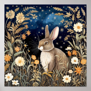 Rabbit Wall Art Willife Poster
