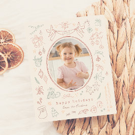 Rabisco Impressionante Orçamento de Foto de Natal