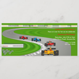 Raça ao convite do revestimento