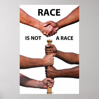 Raça não é um Poster Race