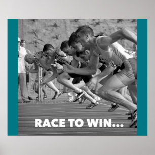 Raça para ganhar - o poster Running inspirador