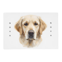 Ração para Pet com Nome de Retriever Dourado em Aq