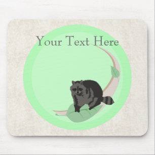 Raccoon Mousepad
