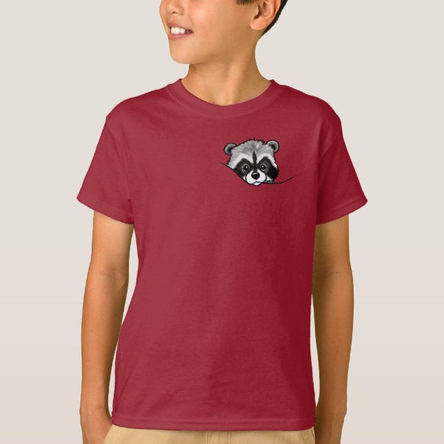 Raccoon Pocket T-Shirt (Frente)