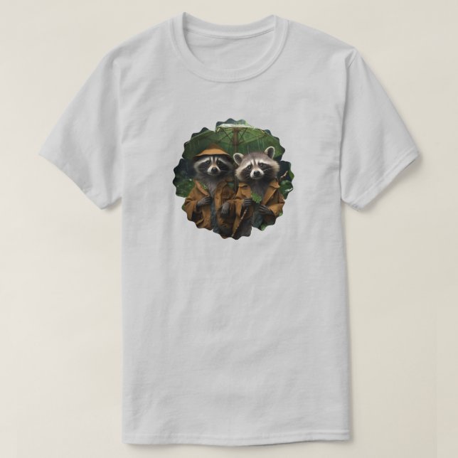 Raccoon T-Shirt (Frente do Design)