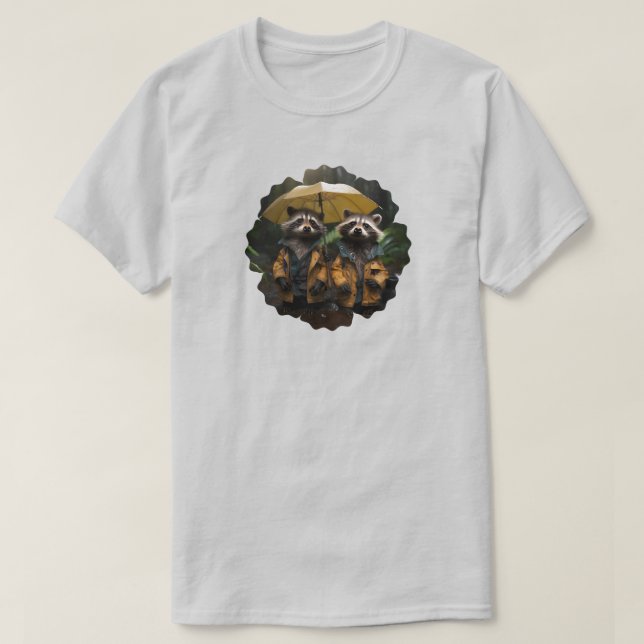 Raccoon T-Shirt (Frente do Design)