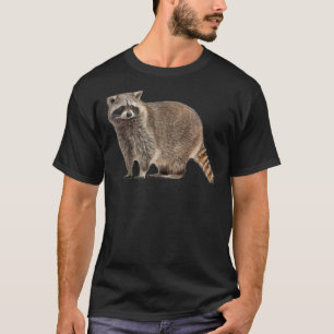 Raccoon T-Shirt Willife Camiseta Legal Nature R