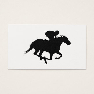 Race Horse Silhouette