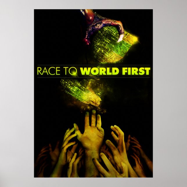 Race To World First - poster de cinema oficial (Frente)