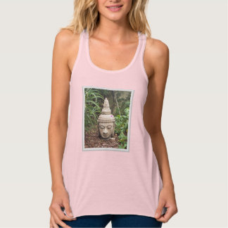 Racerback buddah image yoga top