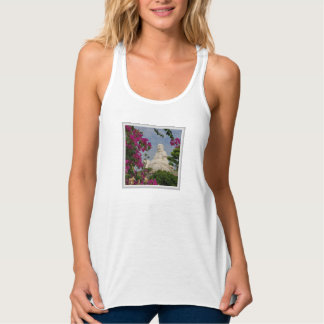 Racerback buddah image yoga top