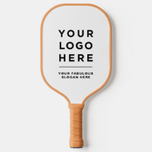 Racetes de Pickleball com Logotipo e Texto Persona