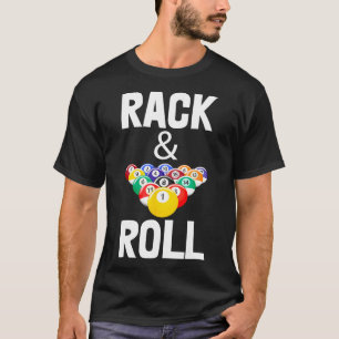 Rack &amp; Rolar Camisetas Legal de Bola Bilhar