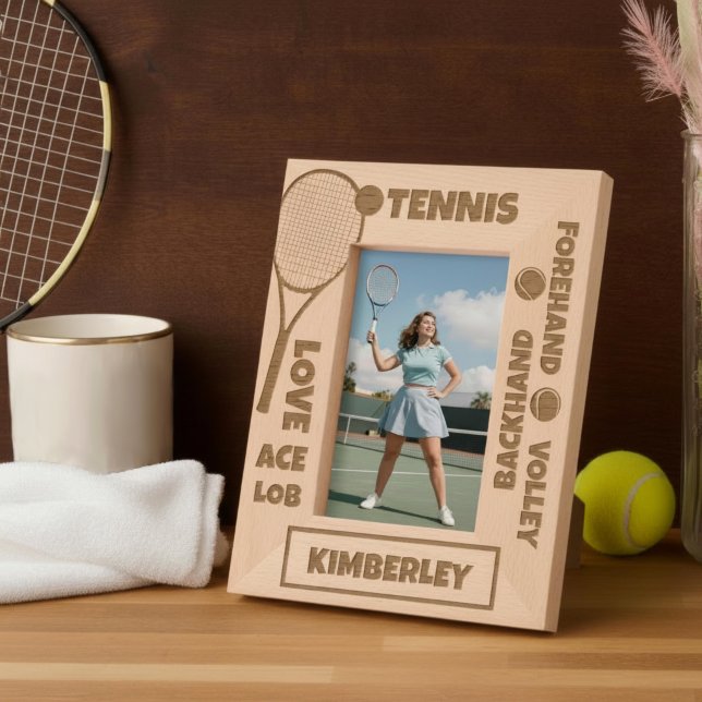 Racket de Tênis Personalizado com Termos de Tênis  (Criador carregado)
