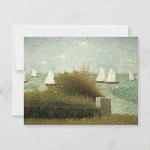Rade de Grandcamp por Georges Seurat, Arte Antigo
