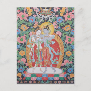 Radha-Krishna Cartão postal A