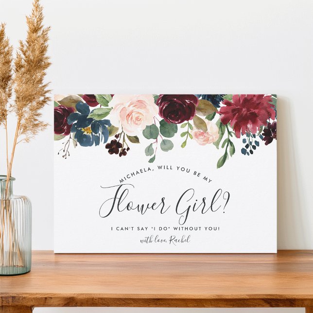 Radiant Bloom Seja Meu Cartão De Menina Flor (Criador carregado)