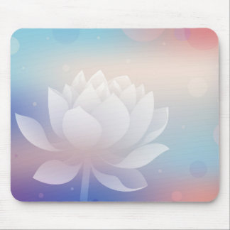 Radiant Lotus Mouse Pad