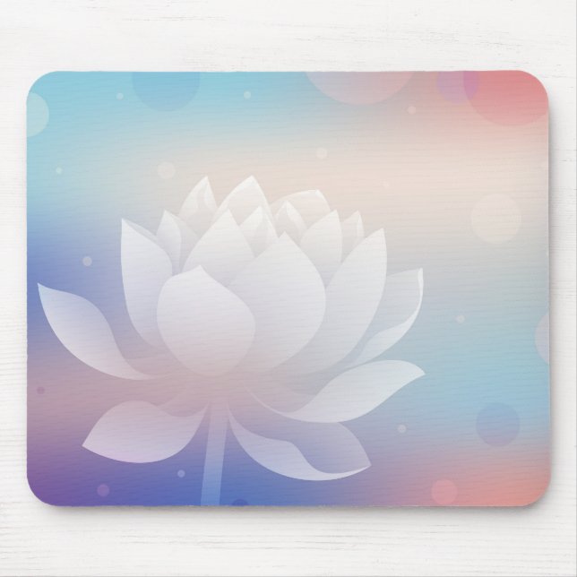 Radiant Lotus Mouse Pad (Frente)