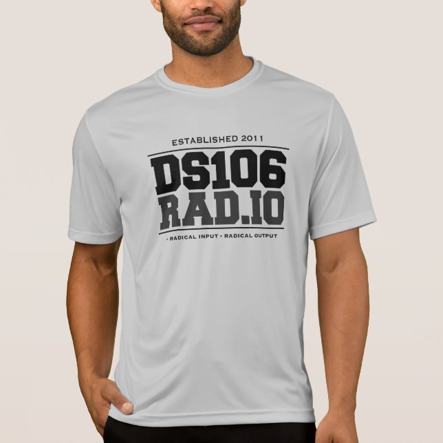 Radical de DS106RAD.IO do radical no t-shirt para (Frente)