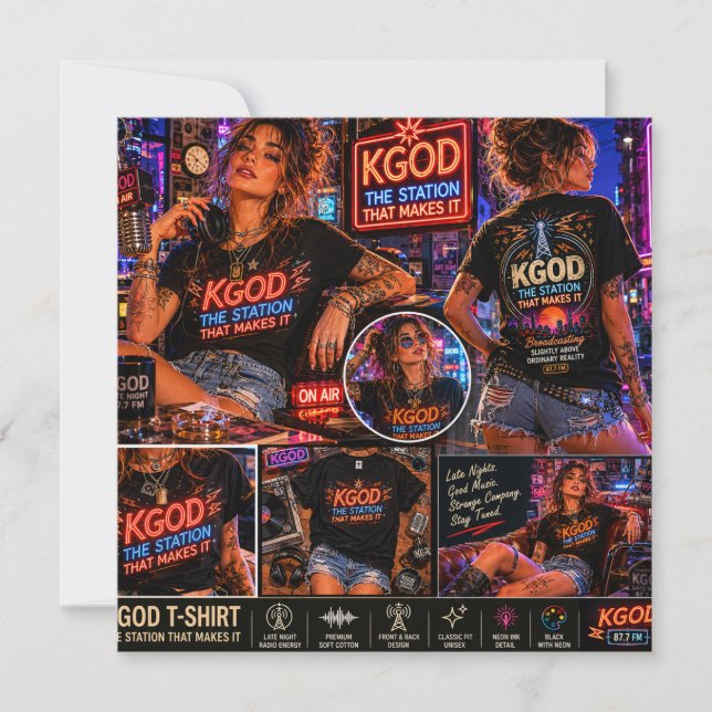 Rádio KGOD Late Night  (Frente)