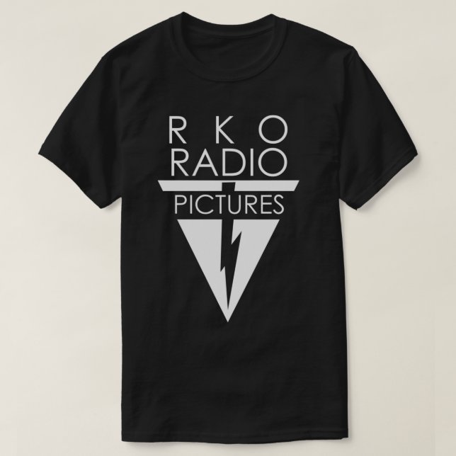Rádio RKO Imagens Clássicas de T-Shirt (Frente do Design)