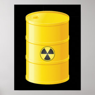 Radioactive Waste Poster