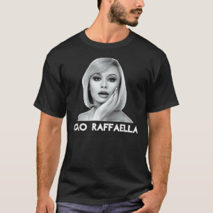 Raffaella carrà - Camiseta Clássica CIAO RAFFAELLA