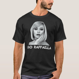 Raffaella carrà - Camiseta Clássica CIAO RAFFAELLA